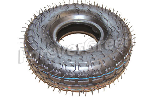 TI008 4.10(3.50)-4 Scooter & Mini ATV Tire With Knobby Tread